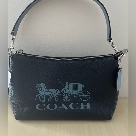 Coach Clara Shoulder Bag/Crossbody With Horse And Carriage HTF - Picture 6 of 13
